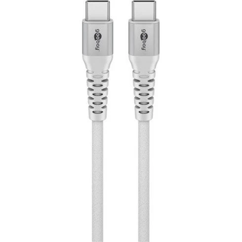 Goobay SuperSoft USB-C 0,5 m biały