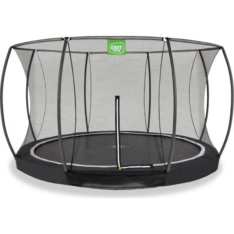 Black Edition EXIT Trampolina ziemna ø366cm czarna