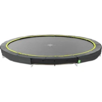 Silhouette EXIT Trampolina gruntowa 366 cm czarna