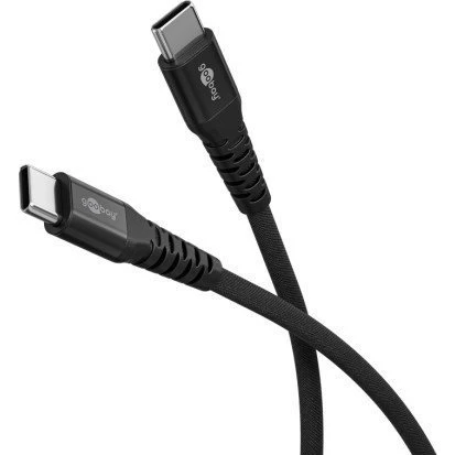 Goobay 73952 Kabel USB-C USB-C 0,5 m czarny