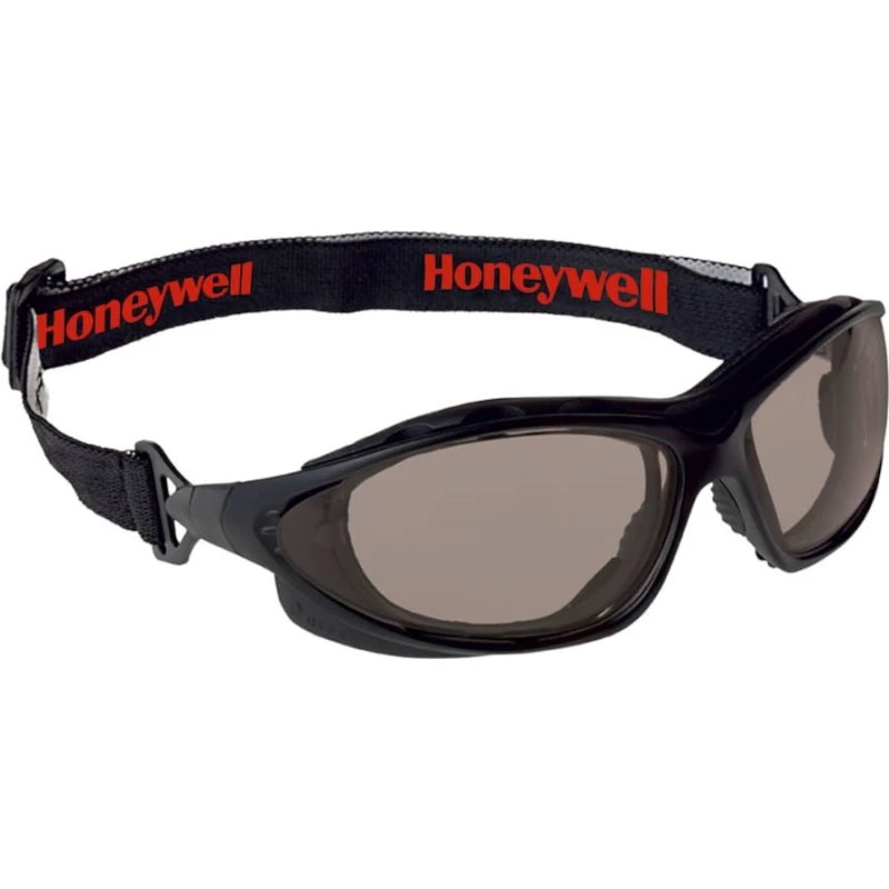 Honeywell SP10002G Okulary ochronne szare z czarną oprawką