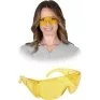 ICER LIGHT Okulary Ochronne Przeciwodpryskowe Żółte