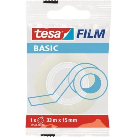 Tesa BASIC Taśma Biurowa 15 mm x 33 m