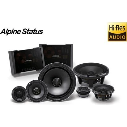 Alpine HDZ-653 Zestaw 3-drożny 6,5" Hi-Res