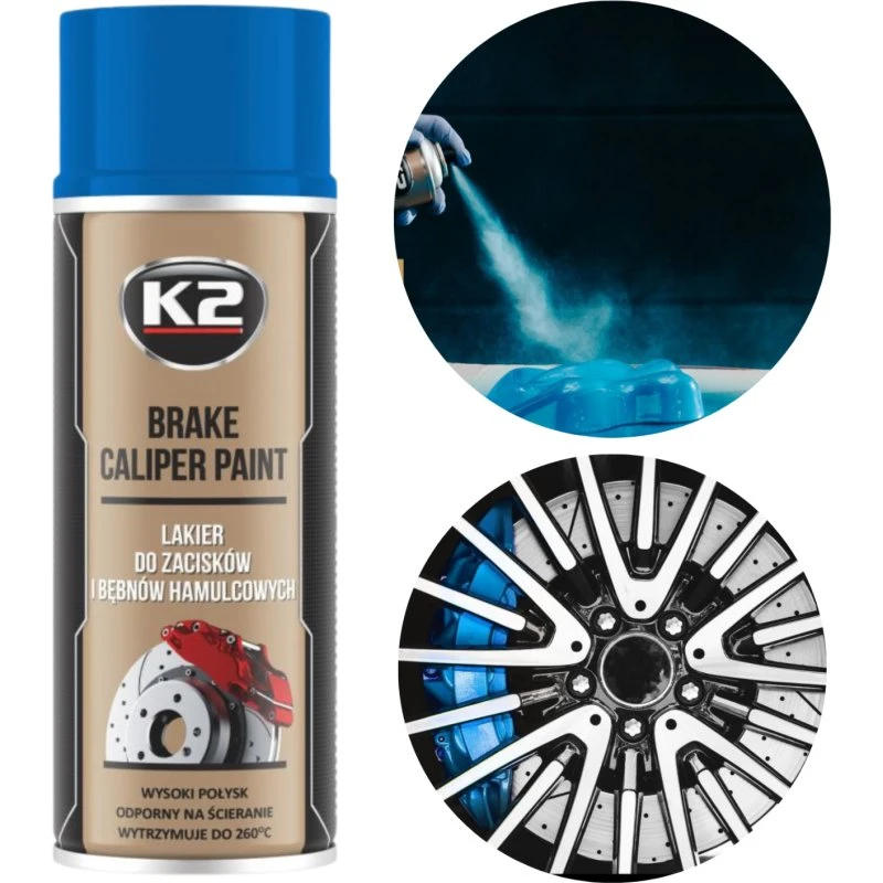 K2 Brake Caliper Lakier Niebieski 400ml