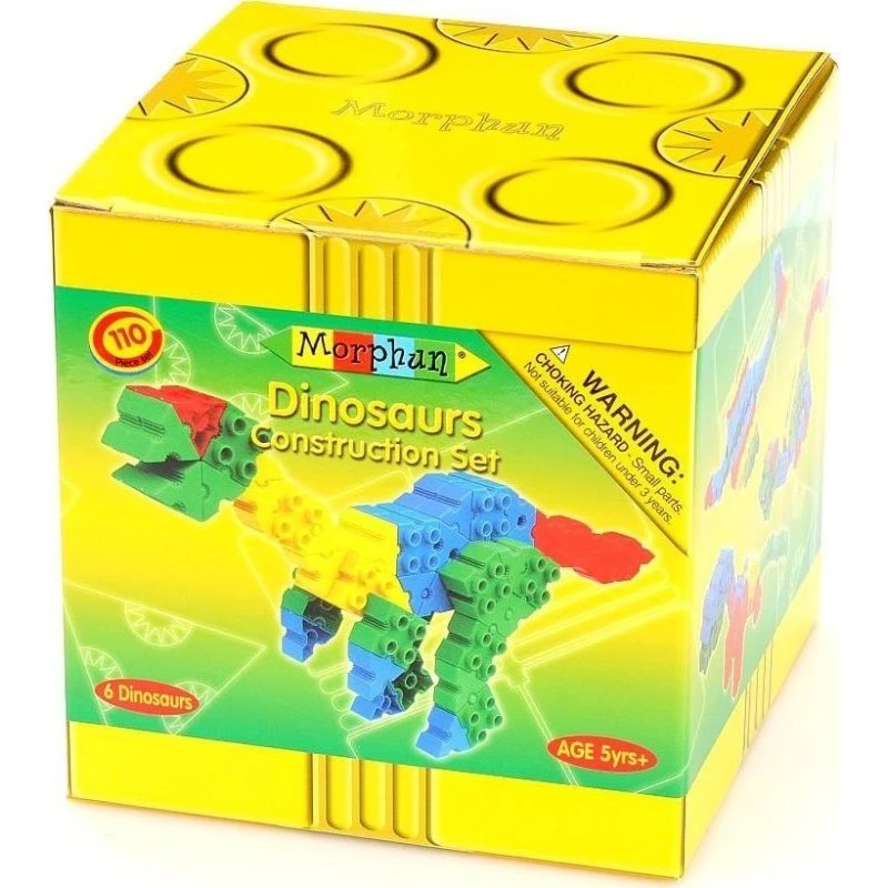 Morphun Dinozaury 100 el. – Klocki konstrukcyjne