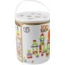 Trefl Klocki Drewniane 100 sztuk EKO 61685