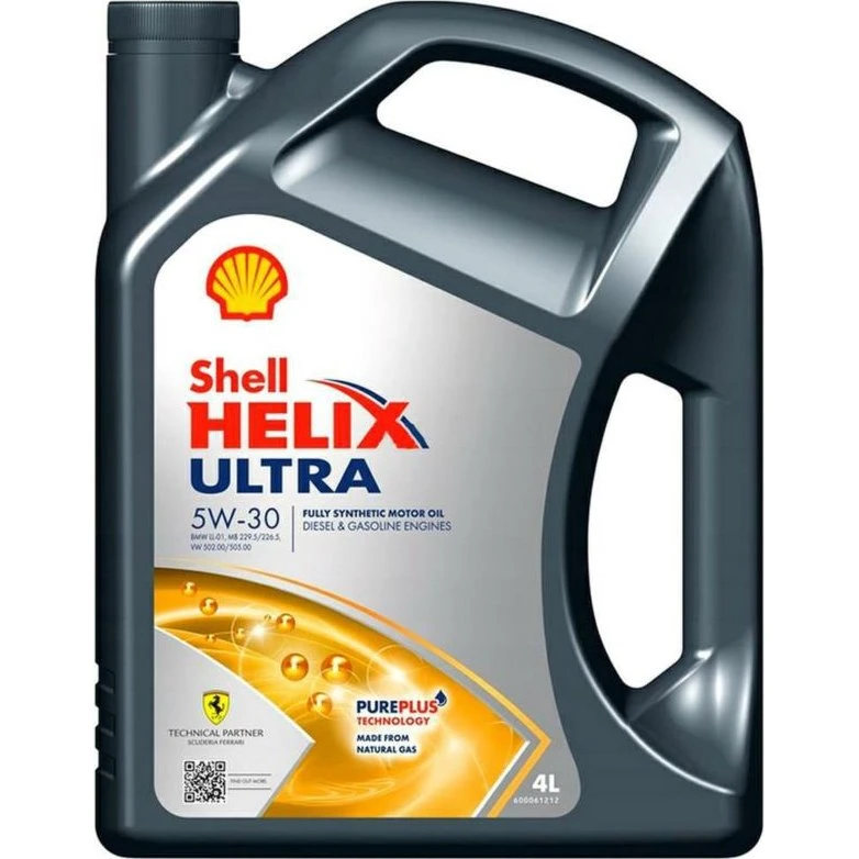 SHELL Helix Ultra 5W30 A3/B4 4L syntetyczny