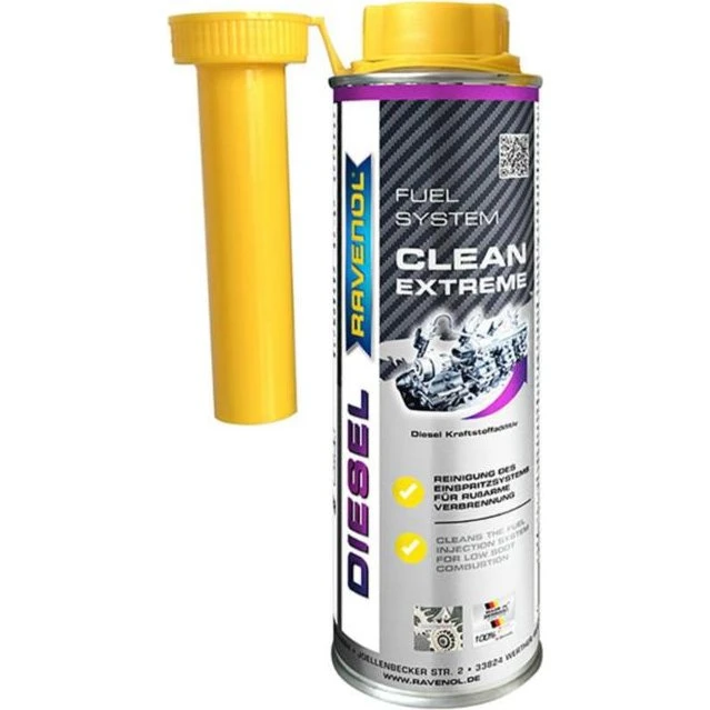 RAVENOL Diesel Clean Extreme 300ml - Czyszczenie Wtryskiwaczy Diesel