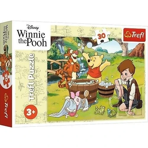 Trefl Puzzle Dzień z Puchatkiem 30 elementów