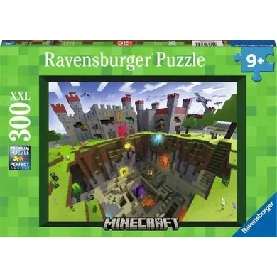Ravensburger Puzzle 300 elementów XXL Minecraft