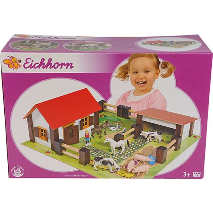 Eichhorn Mała Farma 21 el. Drewniana