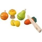 Plan Toys Drewniane Warzywa i Owoce do Krojenia 1+