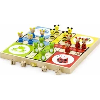 Viga 50064 Gra Ludo - Chińczyk z zwierzątkami