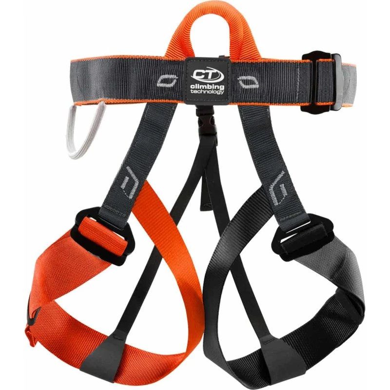 Climbing Technology Discovery - uprząż wspinaczkowa szara/oranżowa