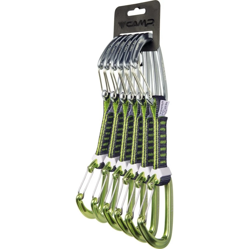 CAMP Orbit Wire 12 cm 6 szt. z zestawem drucianym zielony