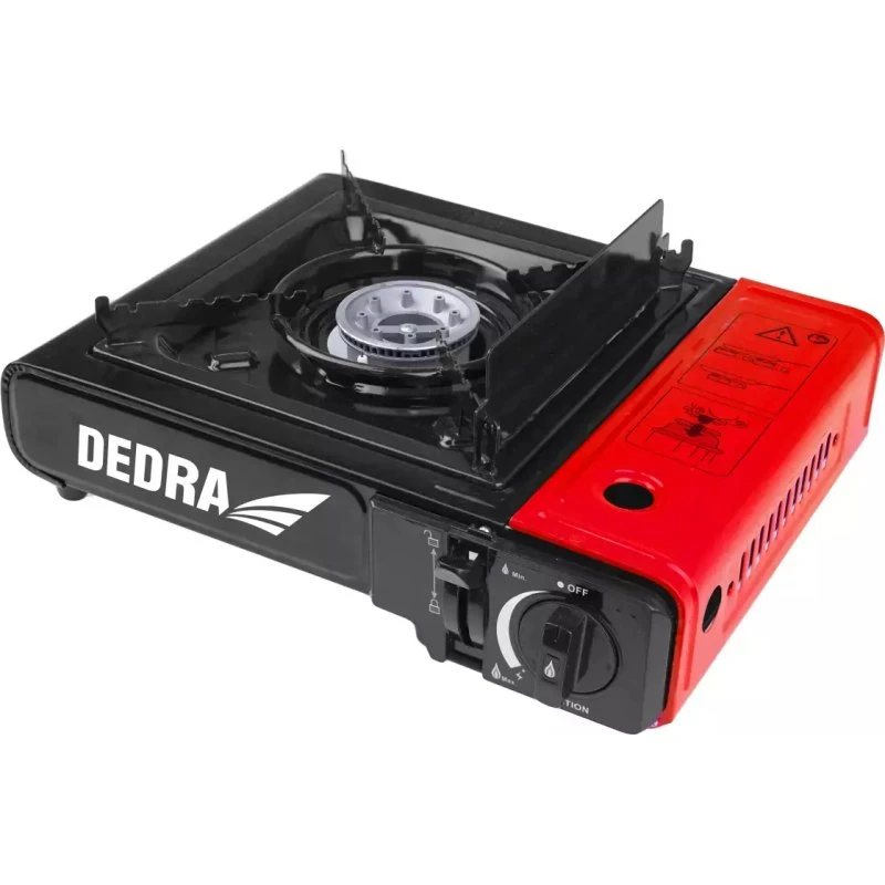 Dedra Kuchenka turystyczna w walizce 31A002 PIEZO, kartusz 227g
