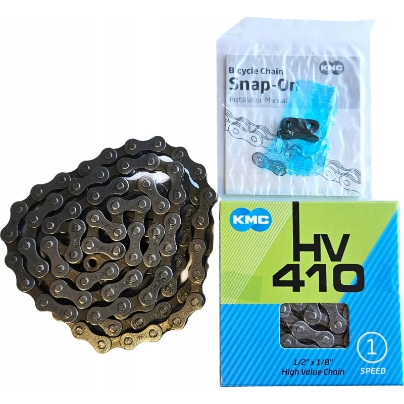 KMC Łańcuch HV 410 112 ogniw 1/2''x1/8'' szaro-brązowy