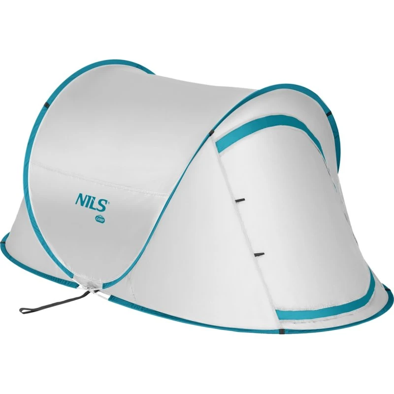 NILS CAMP NC3743 Namiot Samorozkładający się Szary 220x120 cm