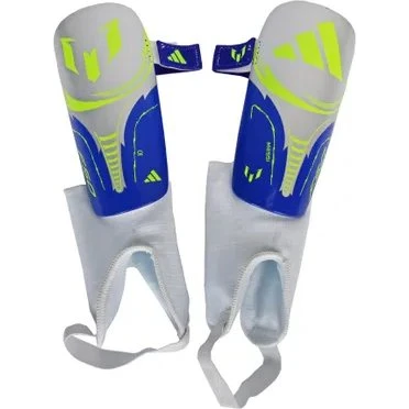 Adidas Messi SG MTC JN7437 Ochraniacz Piłkarski Biało-Niebiesko-Seledynowy