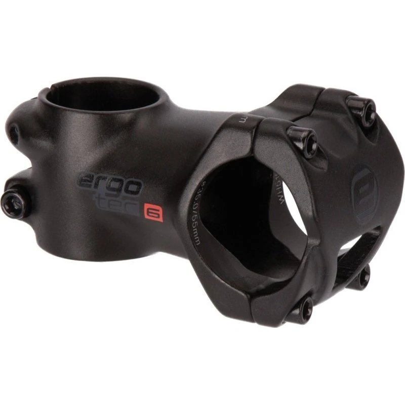 Ergotec Ray 35 STEM 35 mm czarny, 0°, 6061 T6