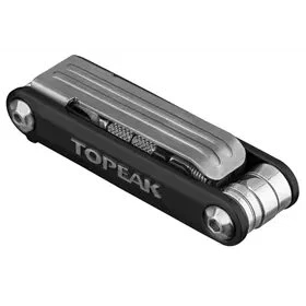 Topeak Tubi 11, 11-funkcyjny zestaw narzędzi z naprawą opon bezdętkowych, czarny