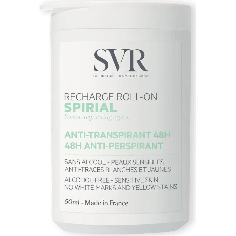 SVR Spirial Antyperspirant Roll-On 48h, 50 ml