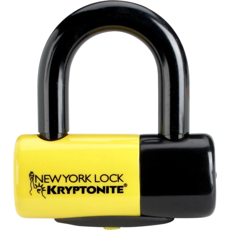 Kryptonite New York Disc Lock Żółty 55x55 mm