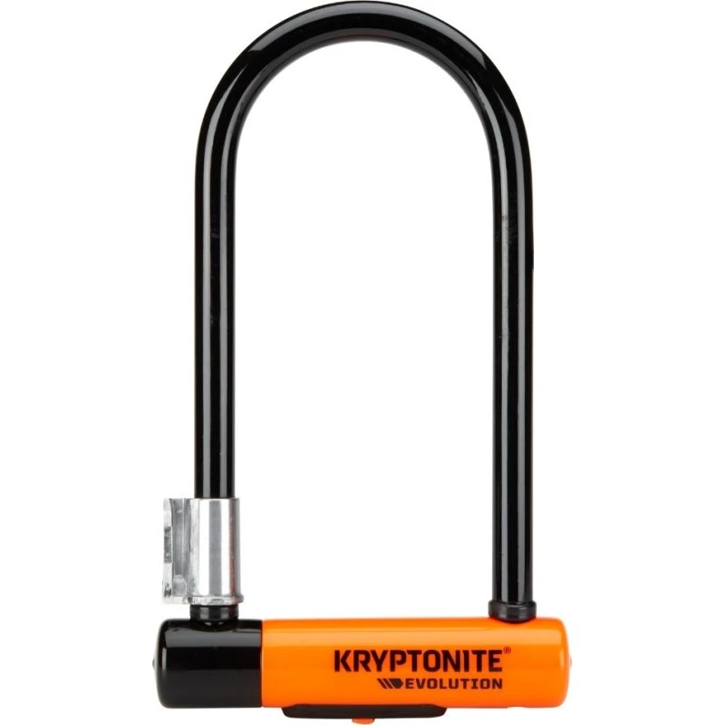 Kryptonite Evolution U-Lock 14mm, 23 cm, czarny/pomarańczowy