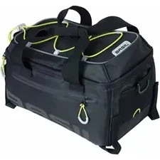 Basil Miles Trunkbag Sakwa na bagażnik 7 l czarno-limonkowa