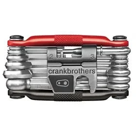 Crank Brothers M19 Multi-19 Narzędzia 19-funkcyjne czerwono-czarne