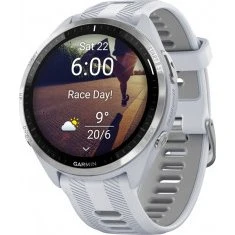 Garmin Forerunner 965 Tytanowa ramka, biały mleczny kwarc