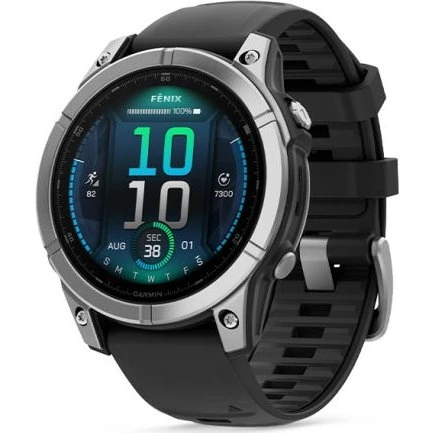 Garmin Fenix E Stainless Steel Czarny + PL TOPO