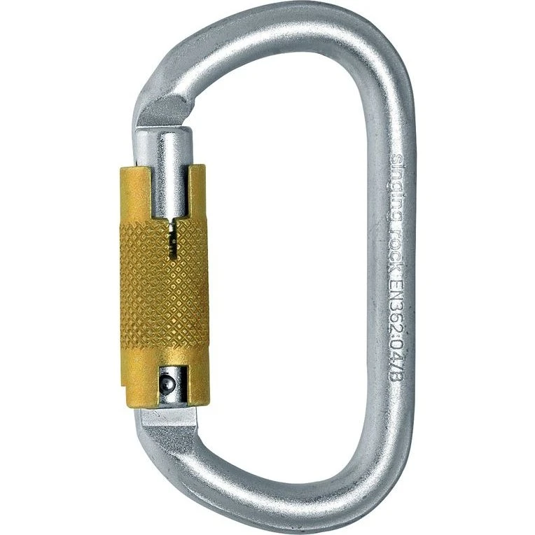 Singing Rock Oval Triple Lock 30kN stalowy