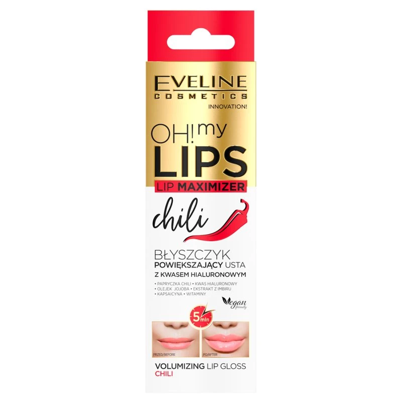 Eveline Cosmetics Oh! My Lips Błyszczyk Chili
