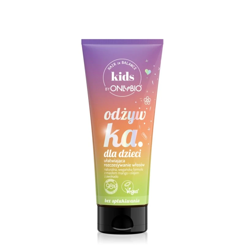 OnlyBio Hair in Balance KIDS Odżywka bez spłukiwania 200ml