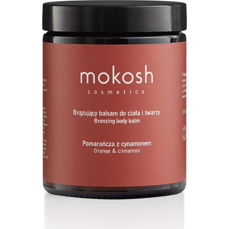 Mokosh Brązujący Balsam do Ciała i Twarzy Pomarańcza z Cynamonem 180ml