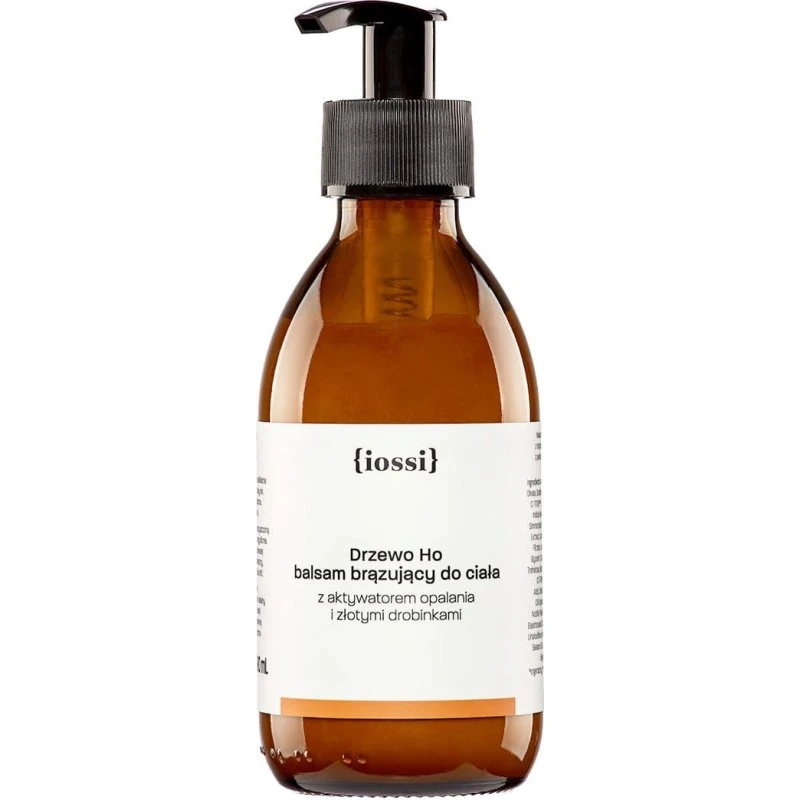 Iossi Drzewo Ho Balsam Brązujący 190 ml z Złotymi Drobinkami