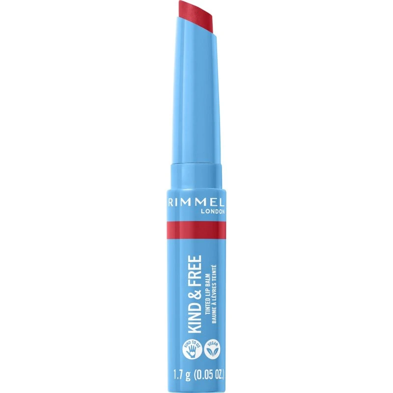 Rimmel Kind & Free Tinted Lip Balm 004 Hibiscus Blaze 4g