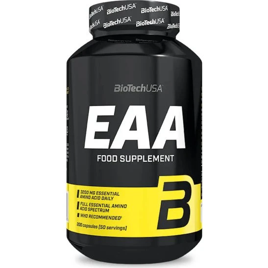 BioTech EAA 200 kaps. – aminokwasy esencjonalne