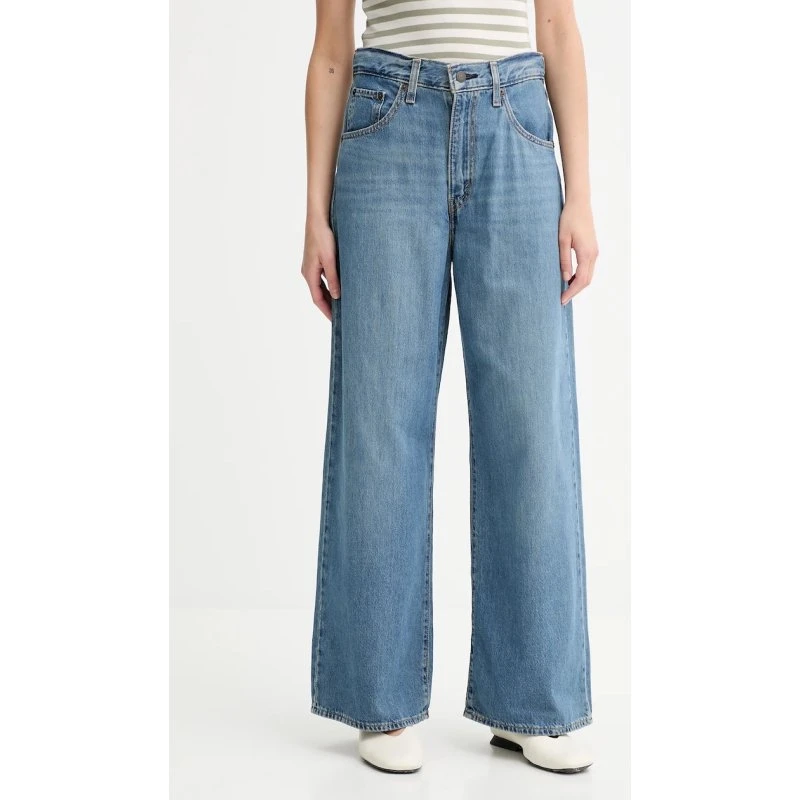 Levi's Cinch Baggy Damskie High Waist 001UP