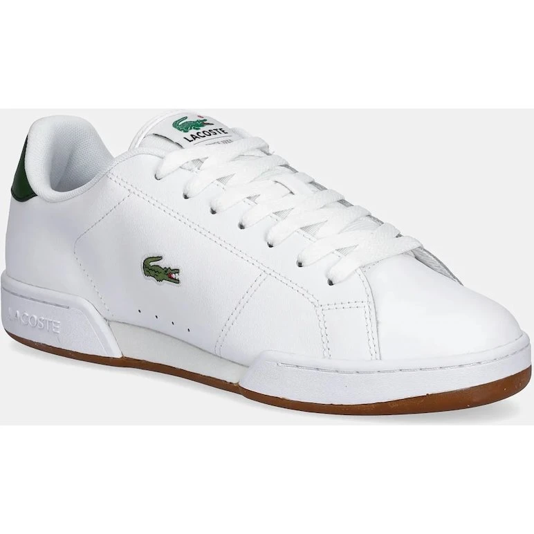 Lacoste CARNABY CUP męskie sneakersy skórzane białe 49SMA0036