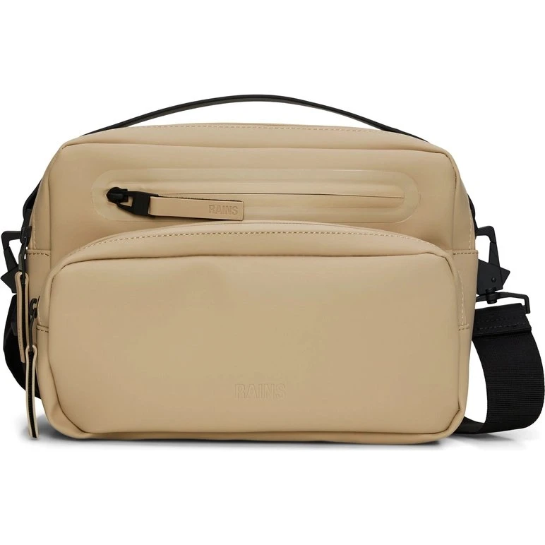 Rains Cargo Box Bag W3 14110 24 beżowy 18x25x10 cm