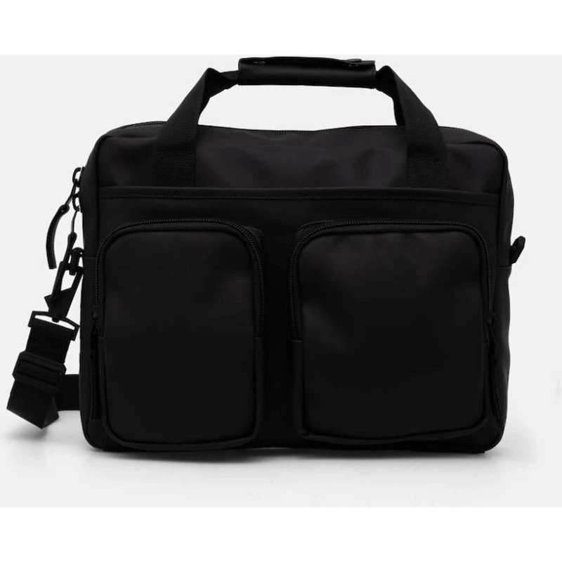 Rains Texel Tech Bag Torba na laptopa czarna 14250-01