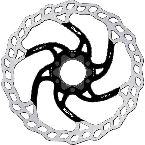 Galfer Wave CENTER-LOCK 180 mm, 2,0 mm