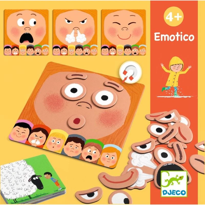 Djeco Emotico – gra edukacyjna rozpoznawania emocji