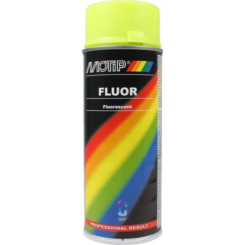 MoTip Fluor Farba Fluorescencyjna Żółty 400ml