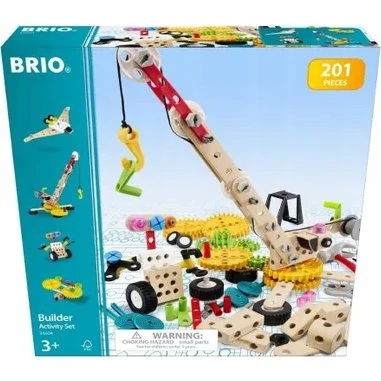 Brio Builder Activity Set 34604 - zestaw konstrukcyjny 201 elementów