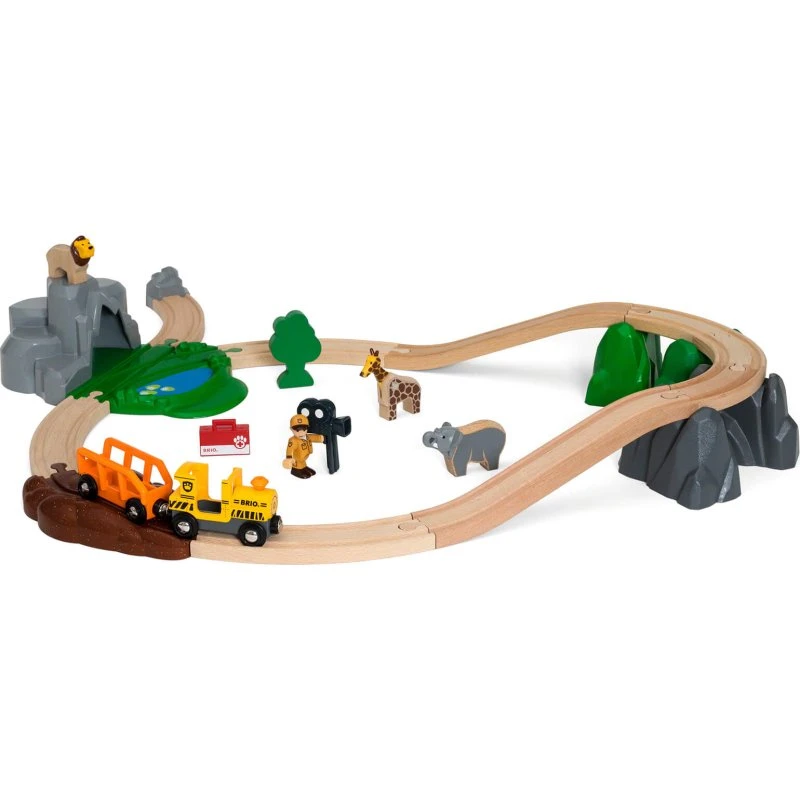 BRIO Safari Adventure Train Set 33960