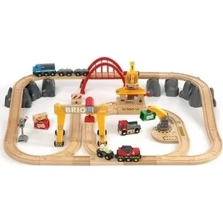 Brio Cargo 33097 Drewniana Kolejka 54-elementowa